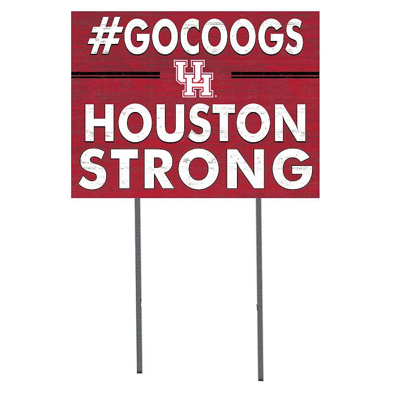 Houston Cougars 18'' x 24'' I Chose Lawn Sign