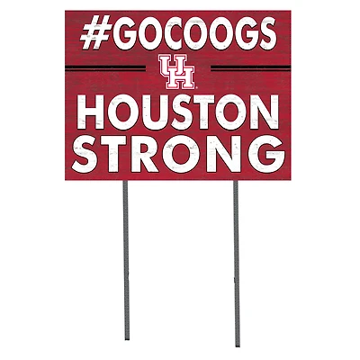 Houston Cougars 18'' x 24'' I Chose Lawn Sign