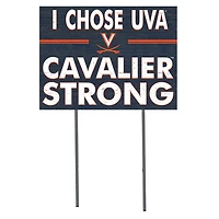 Virginia Cavaliers 18'' x 24'' I Chose Lawn Sign