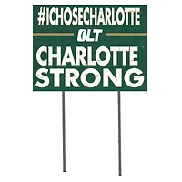 Charlotte 49ers 18'' x 24'' I Chose Lawn Sign