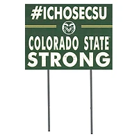 Colorado State Rams 18'' x 24'' I Chose Lawn Sign