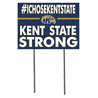 Kent State Golden Flashes 18'' x 24'' I Chose Lawn Sign