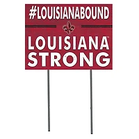 Louisiana Ragin' Cajuns 18'' x 24'' I Chose Lawn Sign