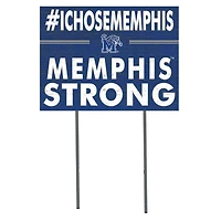 Memphis Tigers 18'' x 24'' I Chose Lawn Sign