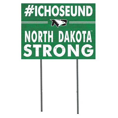 North Dakota 18'' x 24'' I Chose Lawn Sign