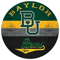 Baylor Bears 20'' x 20'' Retro Logo Circle Sign