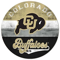Colorado Buffaloes 20'' x 20'' Retro Logo Circle Sign