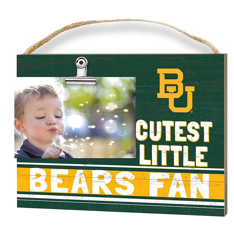 Baylor Bears 8'' x 10'' Cutest Little Team Logo Clip Photo Frame