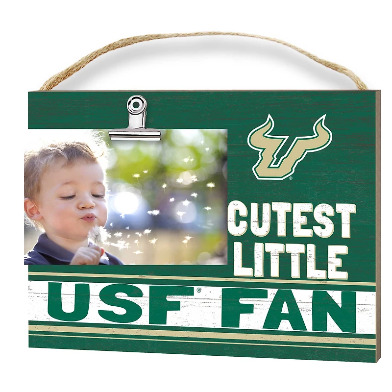 South Florida Bulls 8'' x 10'' Cutest Little Team Logo Clip Photo Frame