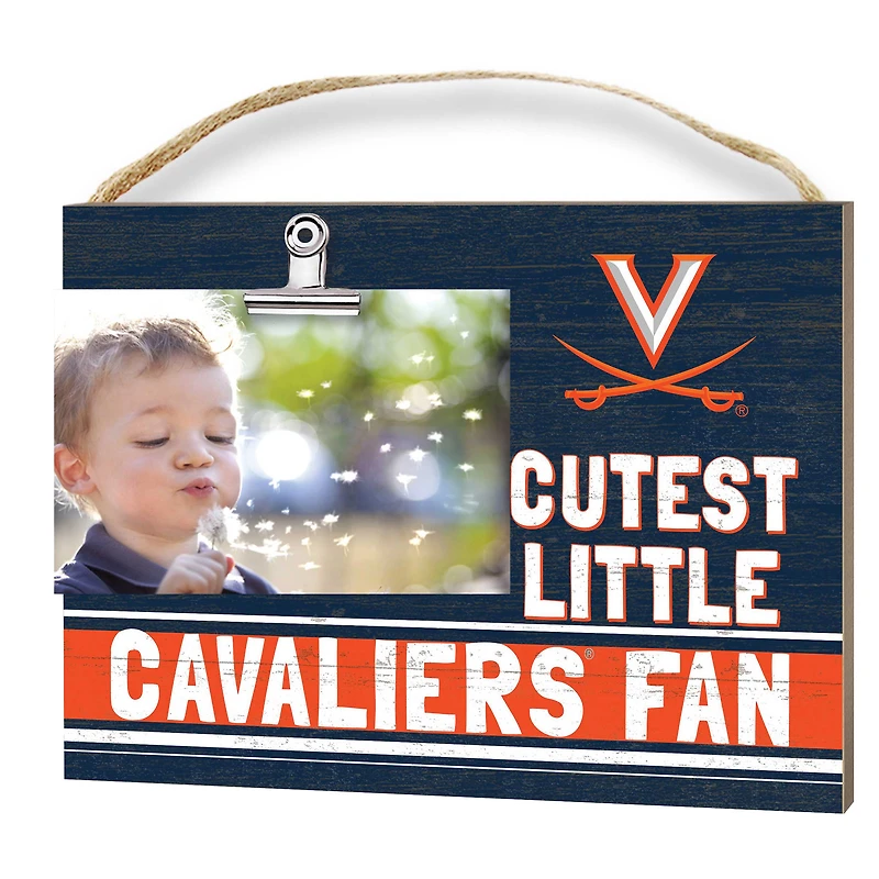 Virginia Cavaliers 8'' x 10'' Cutest Little Team Logo Clip Photo Frame
