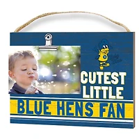 Delaware Fightin' Blue Hens 8'' x 10'' Cutest Little Team Logo Clip Photo Frame