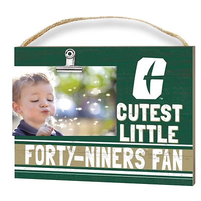 Charlotte 49ers 8'' x 10'' Cutest Little Team Logo Clip Photo Frame