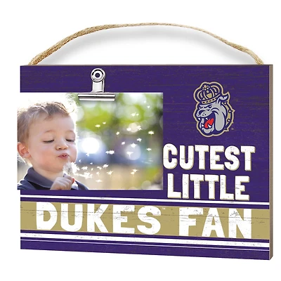 James Madison Dukes 8'' x 10'' Cutest Little Team Logo Clip Photo Frame