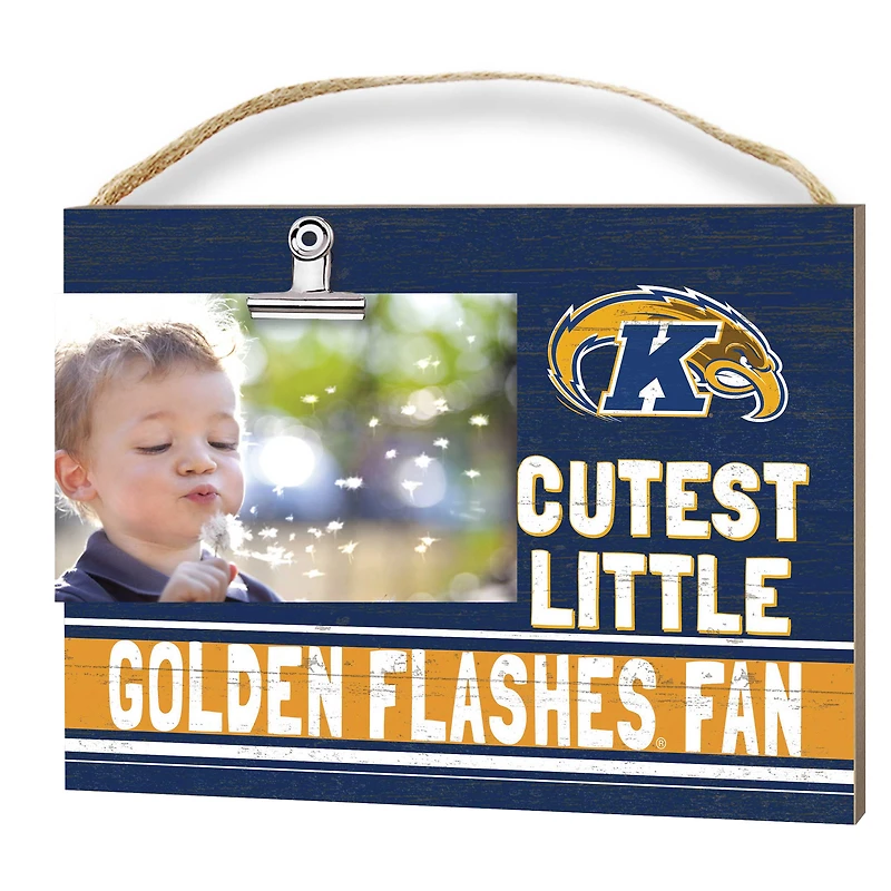 Kent State Golden Flashes 8'' x 10'' Cutest Little Team Logo Clip Photo Frame