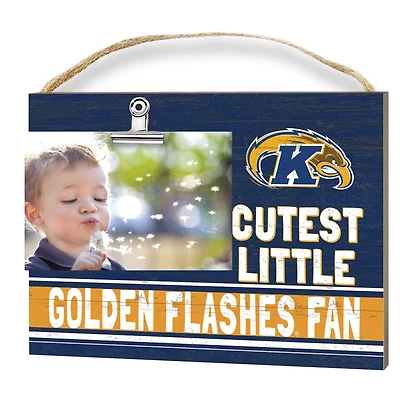 Kent State Golden Flashes 8'' x 10'' Cutest Little Team Logo Clip Photo Frame
