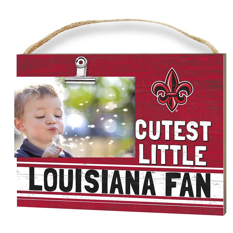 Louisiana Ragin' Cajuns 8'' x 10'' Cutest Little Team Logo Clip Photo Frame