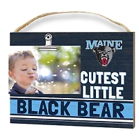 Maine Black Bears 8'' x 10'' Cutest Little Team Logo Clip Photo Frame