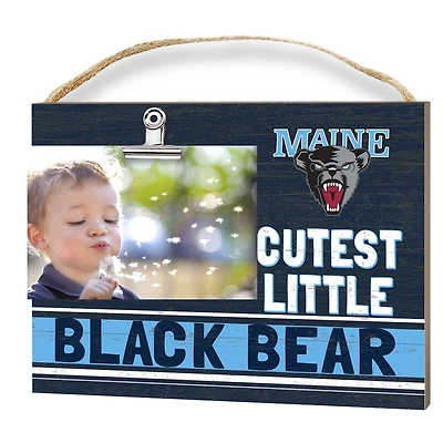 Maine Black Bears 8'' x 10'' Cutest Little Team Logo Clip Photo Frame
