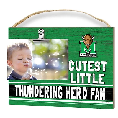 Marshall Thundering Herd 8'' x 10'' Cutest Little Team Logo Clip Photo Frame