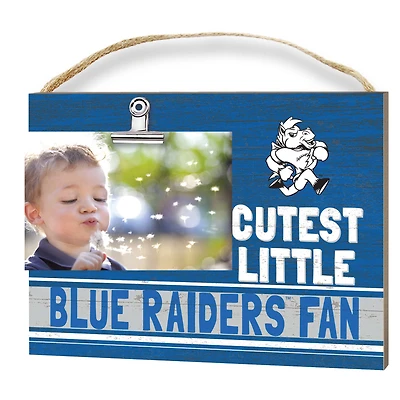 MTSU Blue Raiders 8'' x 10'' Cutest Little Team Logo Clip Photo Frame