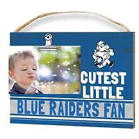 MTSU Blue Raiders 8'' x 10'' Cutest Little Team Logo Clip Photo Frame