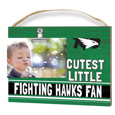 North Dakota 8'' x 10'' Cutest Little Team Logo Clip Photo Frame