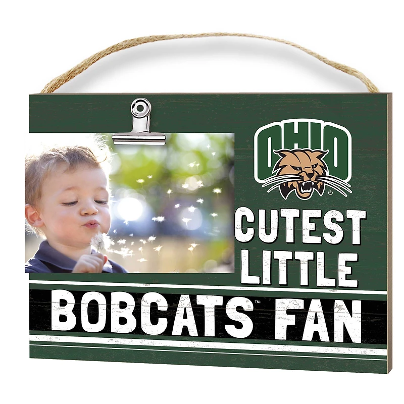 Ohio Bobcats 8'' x 10'' Cutest Little Team Logo Clip Photo Frame