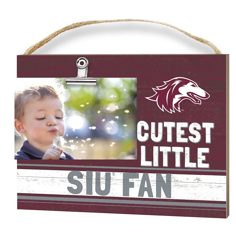 Southern Illinois Salukis 8'' x 10'' Cutest Little Team Logo Clip Photo Frame
