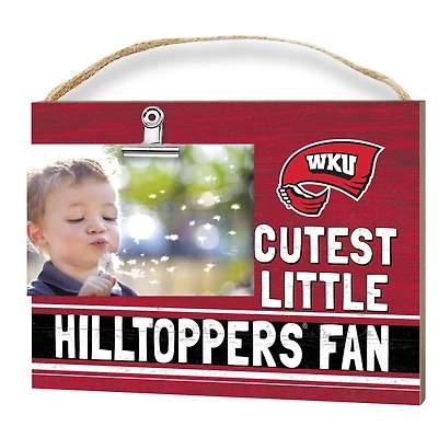 Western Kentucky Hilltoppers 8'' x 10'' Cutest Little Team Logo Clip Photo Frame