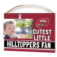 Western Kentucky Hilltoppers 8'' x 10'' Cutest Little Team Logo Clip Photo Frame