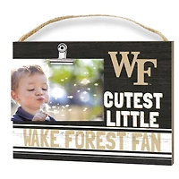 Wake Forest Demon Deacons 8'' x 10'' Cutest Little Team Logo Clip Photo Frame