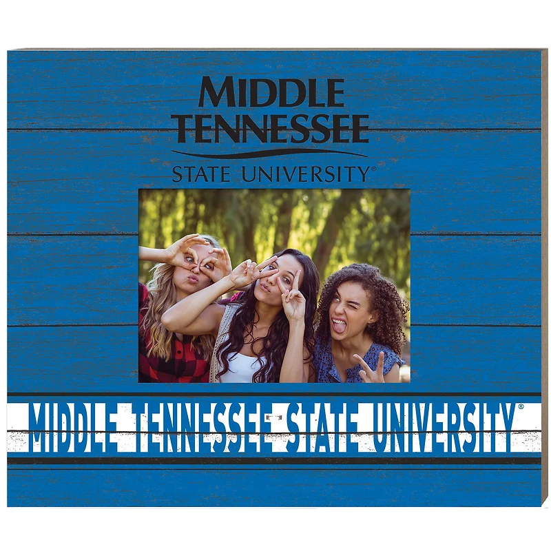 MTSU Blue Raiders 11'' x 13'' Team Spirit Scholastic Picture Frame