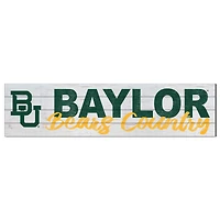 Baylor Bears 10'' x 40'' Logo Sign