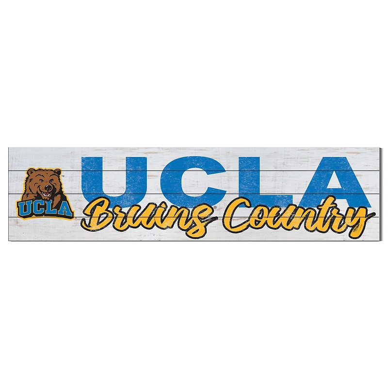 UCLA Bruins 10'' x 40'' Logo Sign