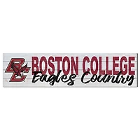 Boston College Eagles 10'' x 40'' Logo Sign