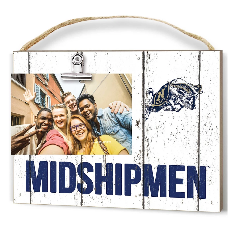 Navy Midshipmen 8'' x 10'' Weathered Clip It Frame