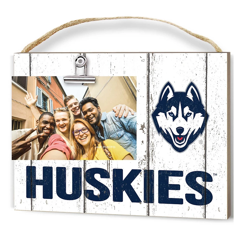 UConn Huskies 8'' x 10'' Weathered Clip It Frame