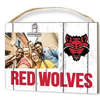 Arkansas State Red Wolves 8'' x 10'' Weathered Clip It Frame