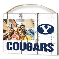 BYU Cougars 8'' x 10'' Weathered Clip It Frame