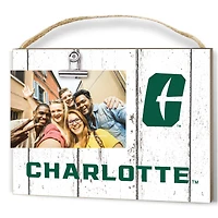 Charlotte 49ers 8'' x 10'' Weathered Clip It Frame