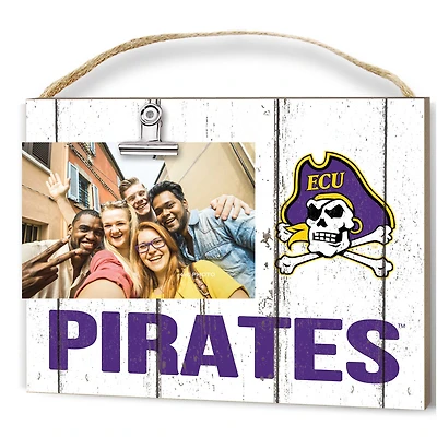 ECU Pirates 8'' x 10'' Weathered Clip It Frame