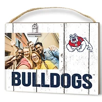 Fresno State Bulldogs 8'' x 10'' Weathered Clip It Frame