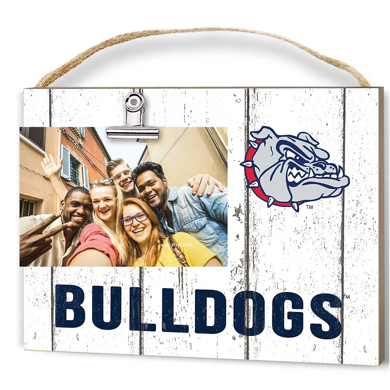 Gonzaga Bulldogs 8'' x 10'' Weathered Clip It Frame