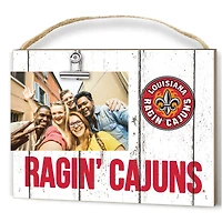 Louisiana Ragin' Cajuns 8'' x 10'' Weathered Clip It Frame