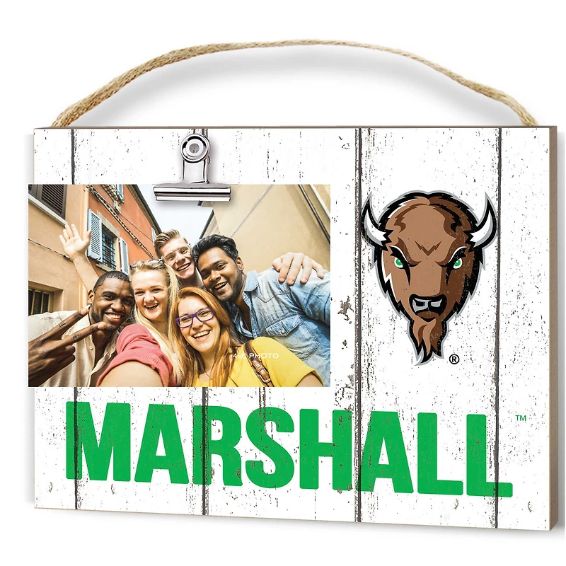 Marshall Thundering Herd 8'' x 10'' Weathered Clip It Frame