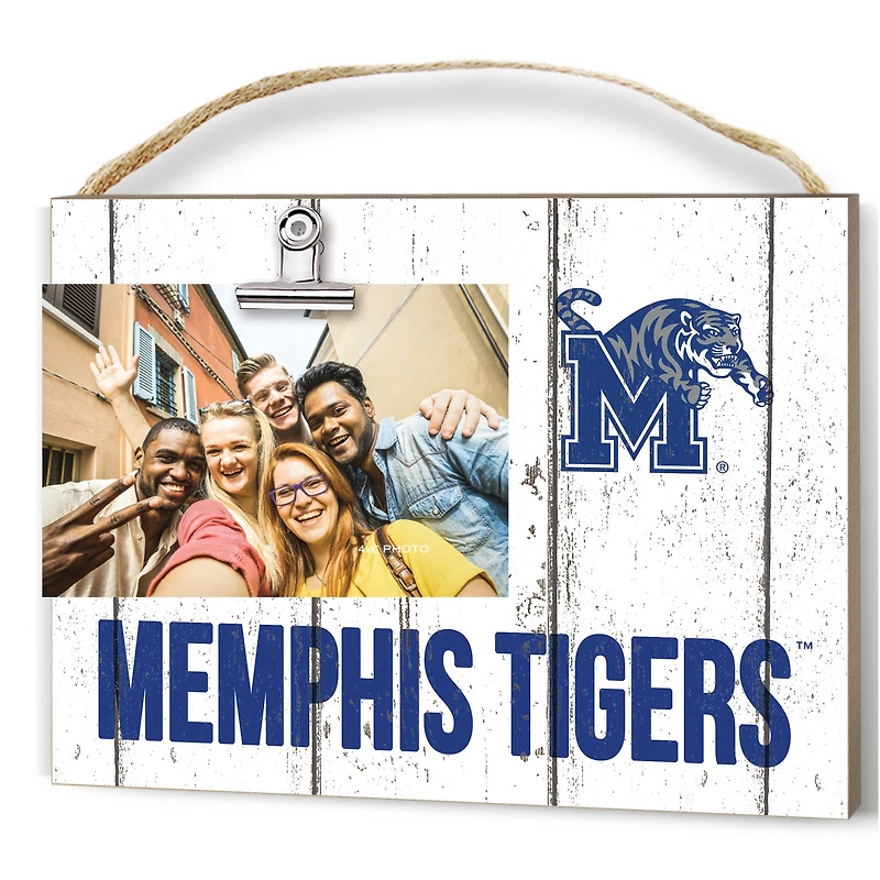 Memphis Tigers 8'' x 10'' Weathered Clip It Frame