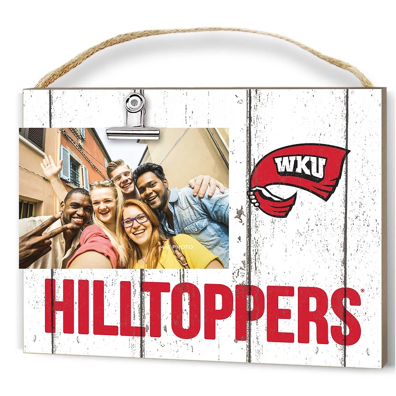 Western Kentucky Hilltoppers 8'' x 10'' Weathered Clip It Frame