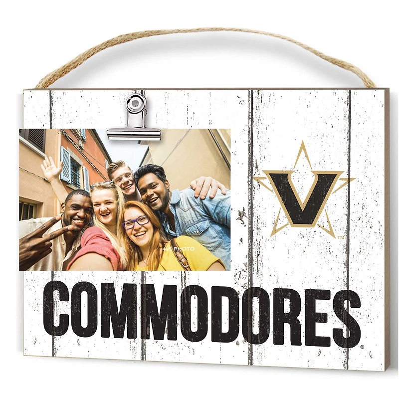 Vanderbilt Commodores 8'' x 10'' Weathered Clip It Frame