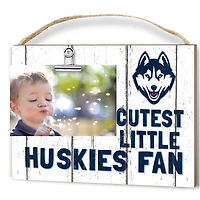 UConn Huskies 8'' x 10'' Cutest Little Weathered Logo Clip Photo Frame