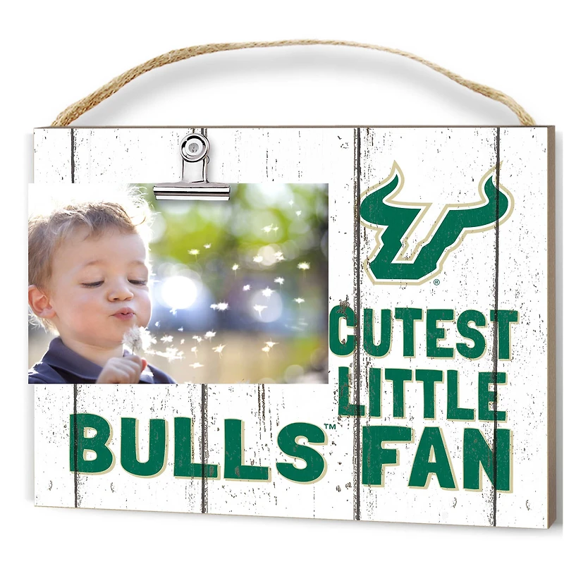 South Florida Bulls 8'' x 10'' Cutest Little Weathered Logo Clip Photo Frame